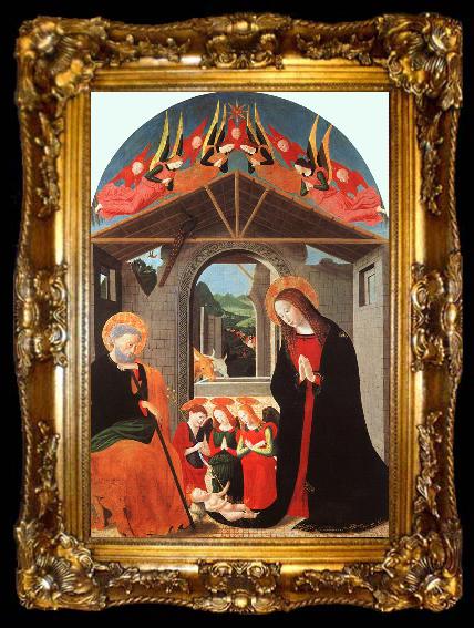 framed   Maestro  Esiguo The Nativity 11, ta009-2